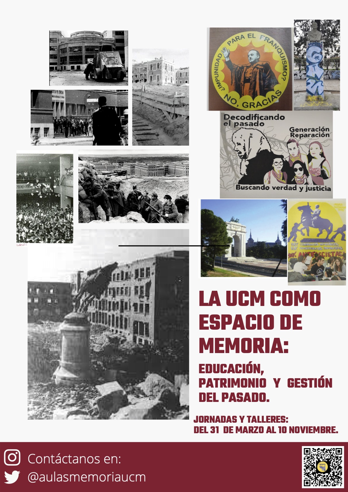 Aulas Memoria Histórica y Democrática UCM